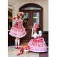 Starry Fantasy Ode To The Strawberry Blouse JSK OP and Sets(Reservation/3 Colours/Full Payment Without Shipping)